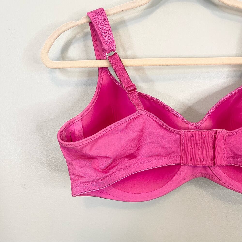 Playtex Women's Pink Stretch Intimates Padded Full Coverage Bra Size 42C - Picture 7 of 9